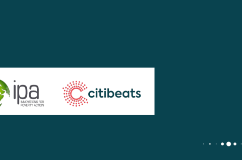 Screenshot of IPA and Citibeats logos featured on the front cover page of this publication