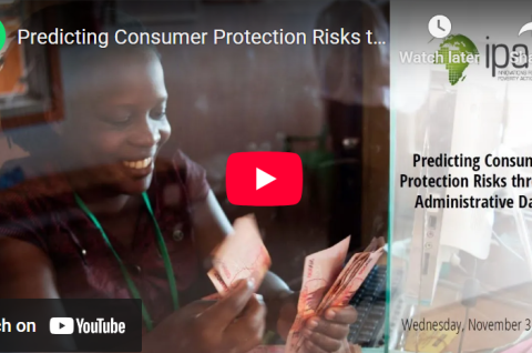 Thumbnail of title slide of webinar with YouTube play button in the center