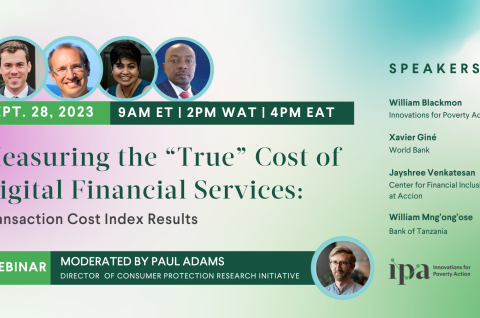 Designed banner image featuring the title of the webinar, names and headshot photos of panelists
