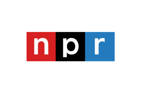 NPR logo on a white rectangular background