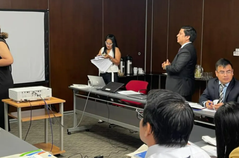 Prosecutors in Peru undergoing training. © International Labor Organization