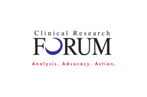 Clinical Research Forum logo on a white rectangular background