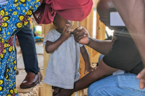 A child in the Yamba Malawi program