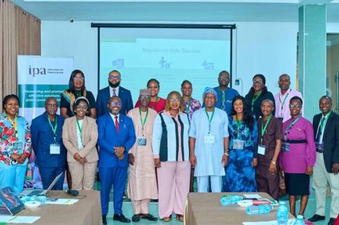 Group photo of attendees at the convening