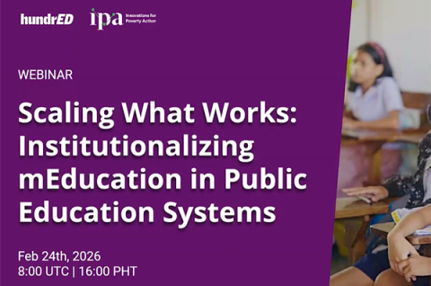Screenshot of the title slide from the webinar recording on YouTube