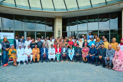 Group photo of attendees at the event