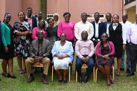 Team photo from a workshop event held by IPA and the MGLSD