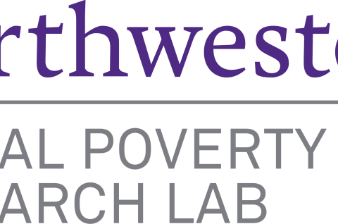 Logotipo del Laboratorio de Investigación sobre la Pobreza Global de Northwestern