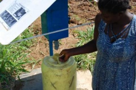 Chlorine dispensers in Kenya