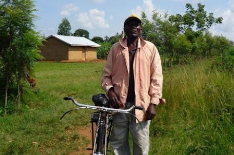 a man in Kenya during the UBI study