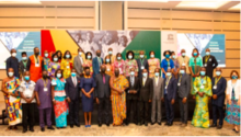 Group photo from Ghana National Education Week in Accra from September 28 to October 1 2021