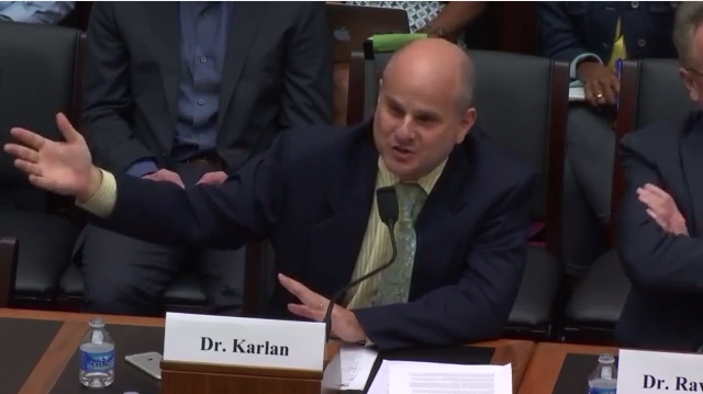 Dean Karlan Testifying before Congressional Committee
